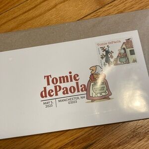Tomie de Paola First Day USPS envelope Strega Nona with her pasta pot